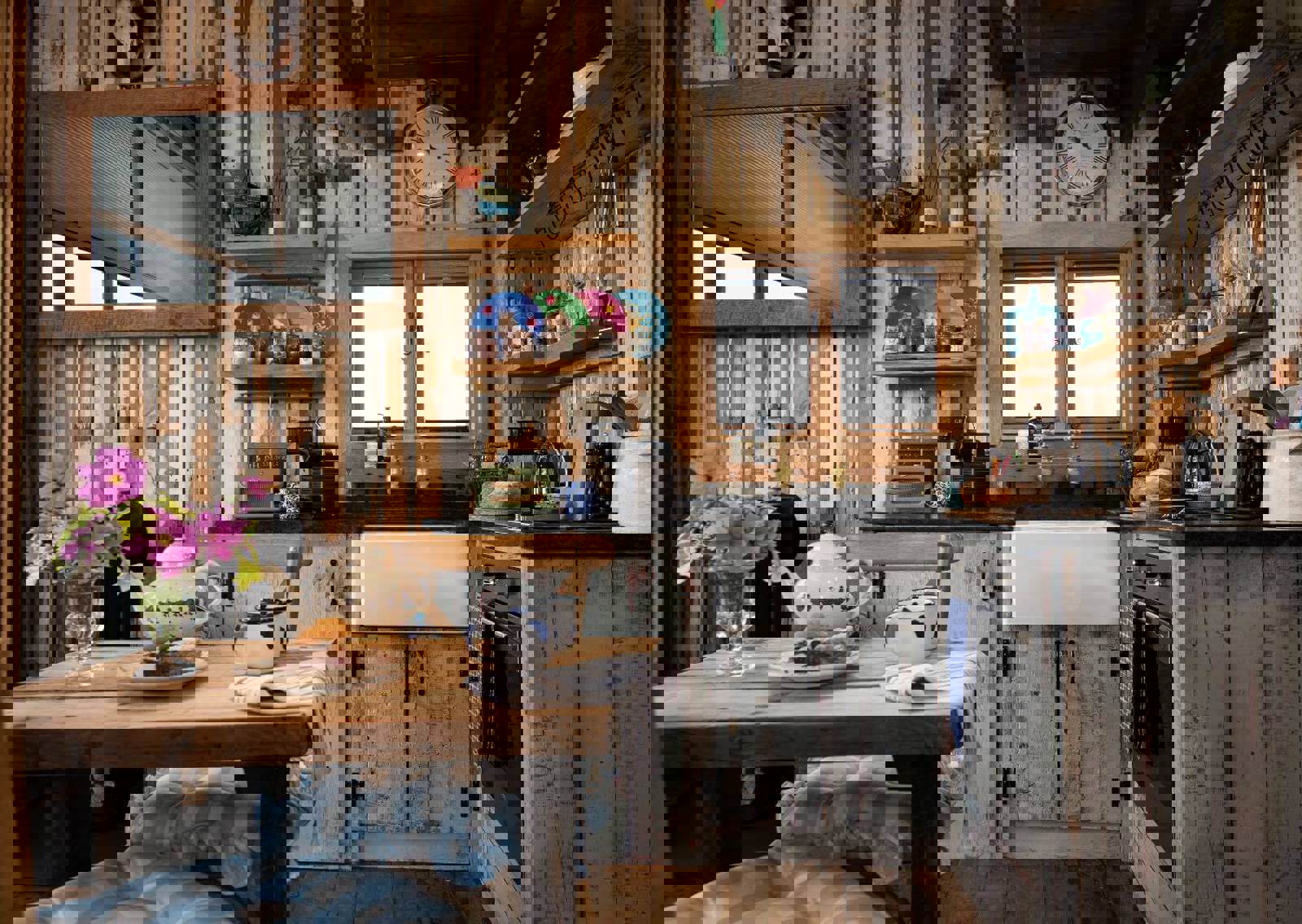 Hutte-Interior