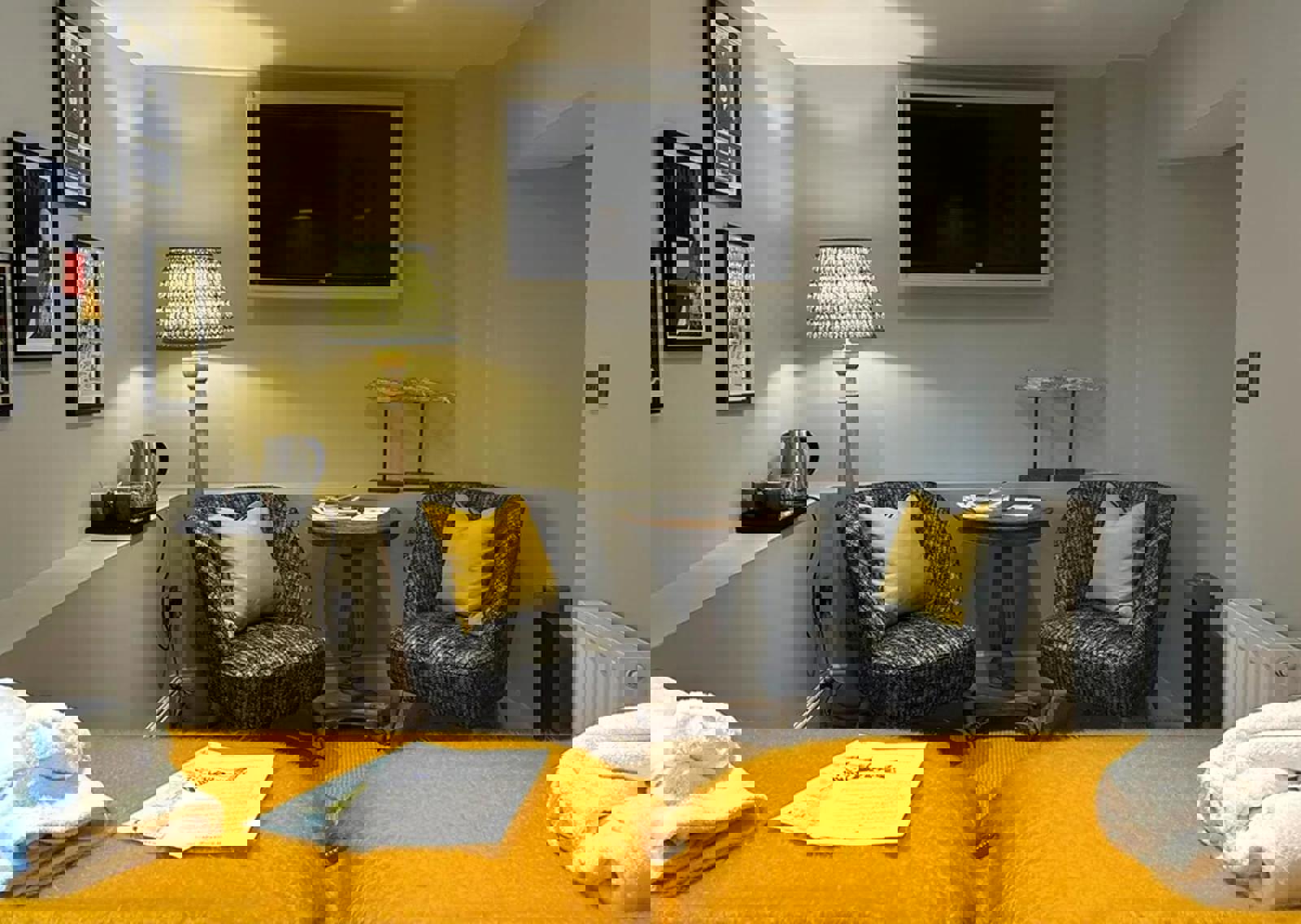 Twin-room-TV